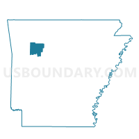 Johnson County in Arkansas